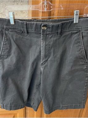 Sonoma Men's Charcoal Gray Cotton-Blend Shorts Flexwear
